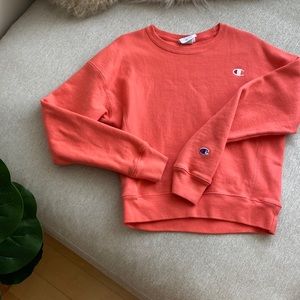 Salmon Pink Champion sweater
